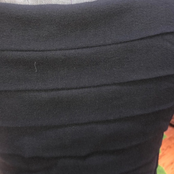 Moschino Women Black Sleeveless Chiffon Beaded With Ruffled Tiers Cocktail Dress - Picture 6 of 16